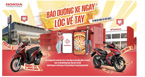 Xập xình trẩy hội đầu xuân Xế xinh bảo dưỡng, rinh ngay lộc vàng. 🎯 Chương trình khuyến mại: “Bảo dưỡng xe ngay, lộc về tay”🎯
