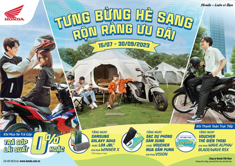 NGẬP TRÀN ƯU ĐÃI “KHỦNG” CÙNG CHƯƠNG TRÌNH KHUYẾN MẠI “TƯNG BỪNG HÈ SANG – RỘN RÀNG ƯU ĐÃI”