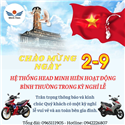 📣HỆ THỐNG HEAD MINH HIÊN PHỤC VỤ KHÁCH HÀNG XUYÊN KỲ NGHỈ LỄ QUỐC KHÁNH 2/9