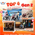 🏍 TOP 4 XE HONDA ƯA CHUỘNG CỦA “GEN Z”