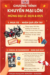 MỪNG ĐẠI LỄ 30/4 & 01/5