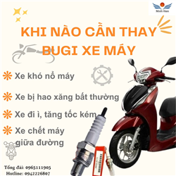Khi Nào Cần Thay Bugi Cho Xe Máy? Dấu Hiệu Cảnh Báo & Khuyến Cáo Từ Honda