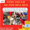 ☔ MÙA MƯA ĐẾN – ĐỪNG ĐỂ XE BẠN MỎI MỆT!
