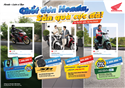 Honda Việt Nam tri ân khách hàng với loạt ưu đãi hấp dẫn chào hè trong chương trình khuyến mại khủng dành cho các dòng xe máy và xe gắn máy điện – “Chốt đơn Honda – Săn quà cực đã”