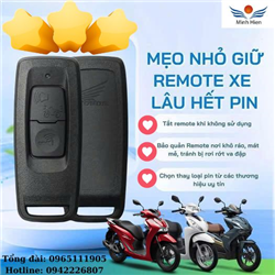 🍀 MẸO NHỎ GIỮ REMOTE XE LUÔN BỀN – PIN LÂU HẾT 🍀