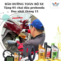 🔧 BẢO DƯỠNG TOÀN BỘ XE – TẶNG NGAY 01 CHAI DẦU PROHONDA