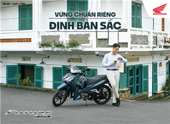 Honda Việt Nam ra mắt Future 125 FI 2026 mới - Đậm phong thái, lái vững bền