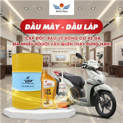 🛢️ DẦU MÁY – DẦU LÁP HONDA: “CẶP ĐÔI VÀNG” BẢO VỆ ĐỘNG CƠ XE GA 🛵