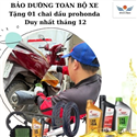 Bảo Dưỡng Toàn Bộ Xe – Tặng 01 Chai Dầu ProHonda | Ưu Đãi Duy Nhất Tháng 12