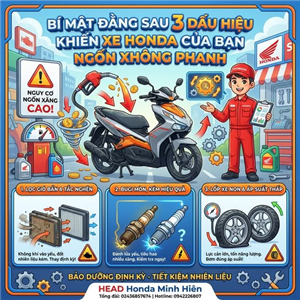 3 DẤU HIỆU CHO THẤY XE HONDA CỦA BẠN ĐANG ÂM THẦM TỐN XĂNG HƠN MỨC CẦN THIẾT