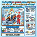5 DẤU HIỆU XE HONDA CỦA BẠN ĐANG "BỊ BỆNH" KHIẾN TỐN XĂNG RUNG ĐẦU VÀ YẾU MÁY DẦN