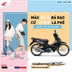 Wave Alpha 110cc  Mới