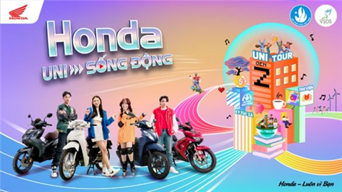 Honda UNI-SỐNG ĐỘNG - Chuỗi Sự Kiện Dành Riêng Cho Sinh Viên Việt Từ Bắc Chí Nam