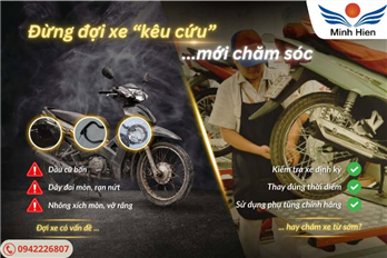 Đừng Để Xế Yêu "Kêu Cứu" Mới Lo: Chăm Sóc Xe Honda Đúng Cách Tại HEAD Minh Hiên