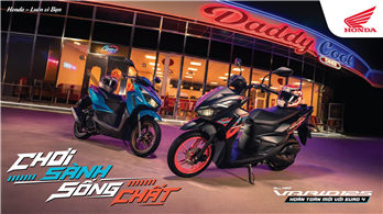 Honda Việt Nam giới thiệu Vario 125 hoàn toàn mới với thiết kế ấn tượng và động cơ đạt tiêu chuẩn khí thải EURO 4, là biểu tượng của chất “Chơi sành – Sống chất